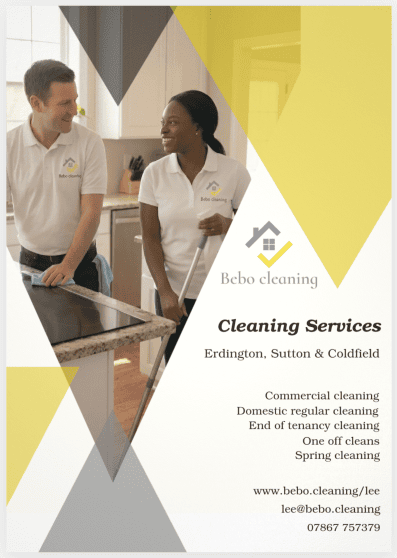 cleaners in Erdington