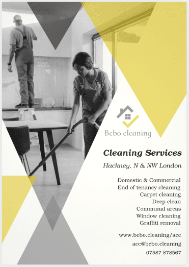 cleaners in Hackney