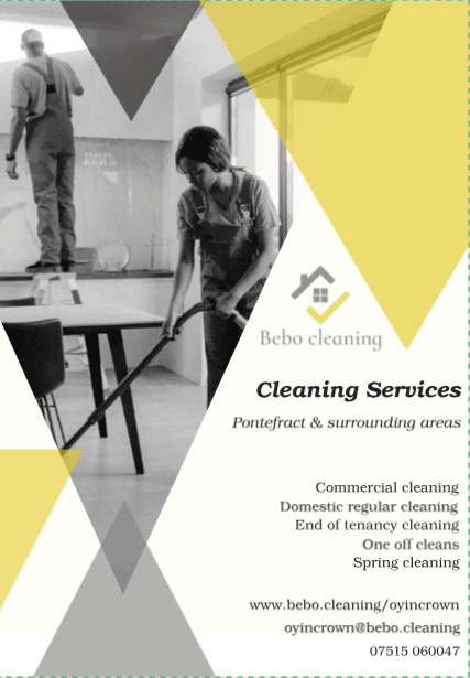 cleaners in Pontefract
